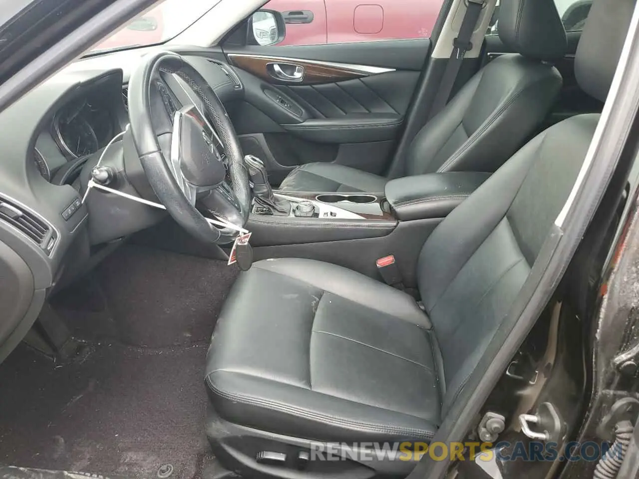 7 fotografías del automóvil dañado JN1EV7AP9KM518974 INFINITI Q50 2019