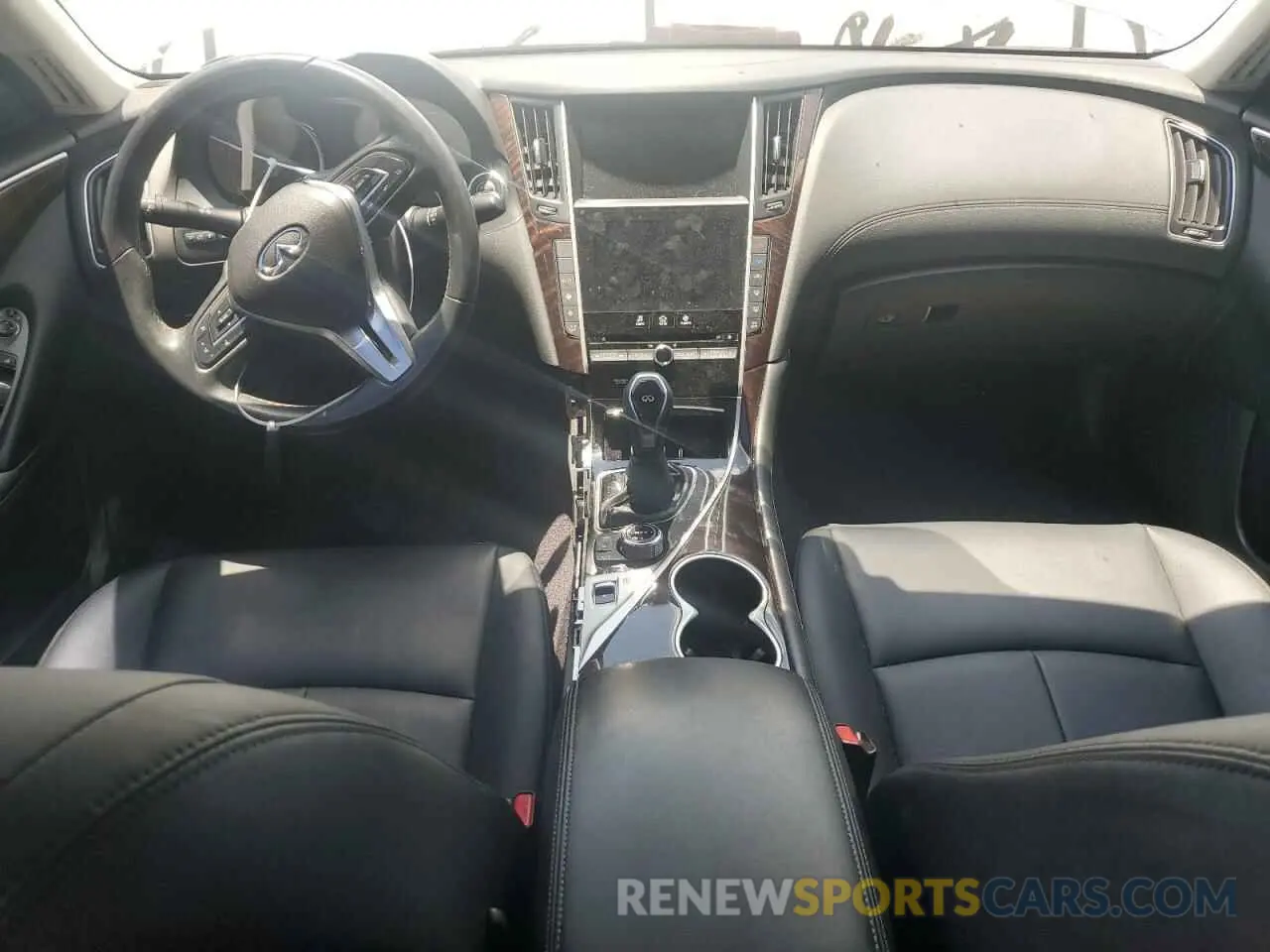 8 fotografías del automóvil dañado JN1EV7AP9KM519722 INFINITI Q50 2019