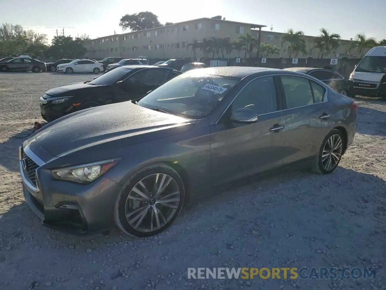 1 fotografías del automóvil dañado JN1EV7AP9KM541414 INFINITI Q50 2019