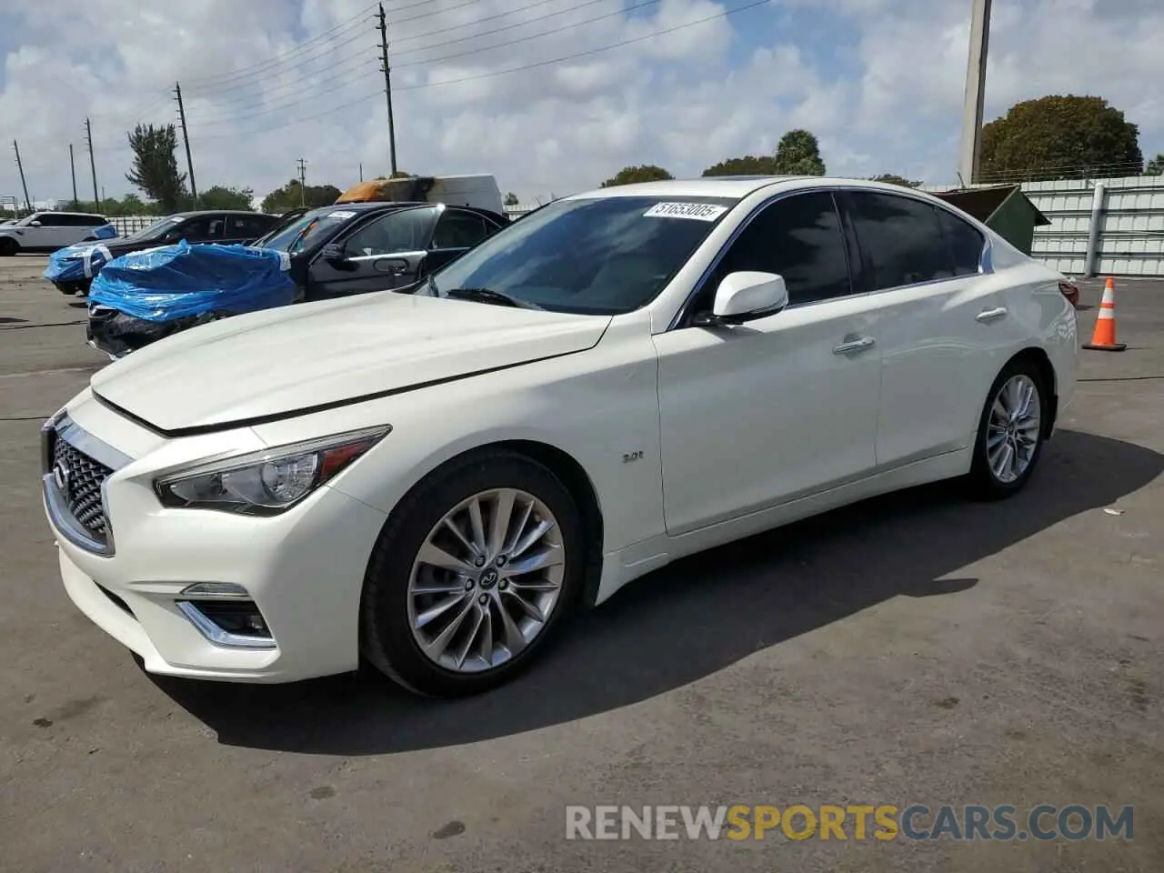 1 fotografías del automóvil dañado JN1EV7APXKM519017 INFINITI Q50 2019