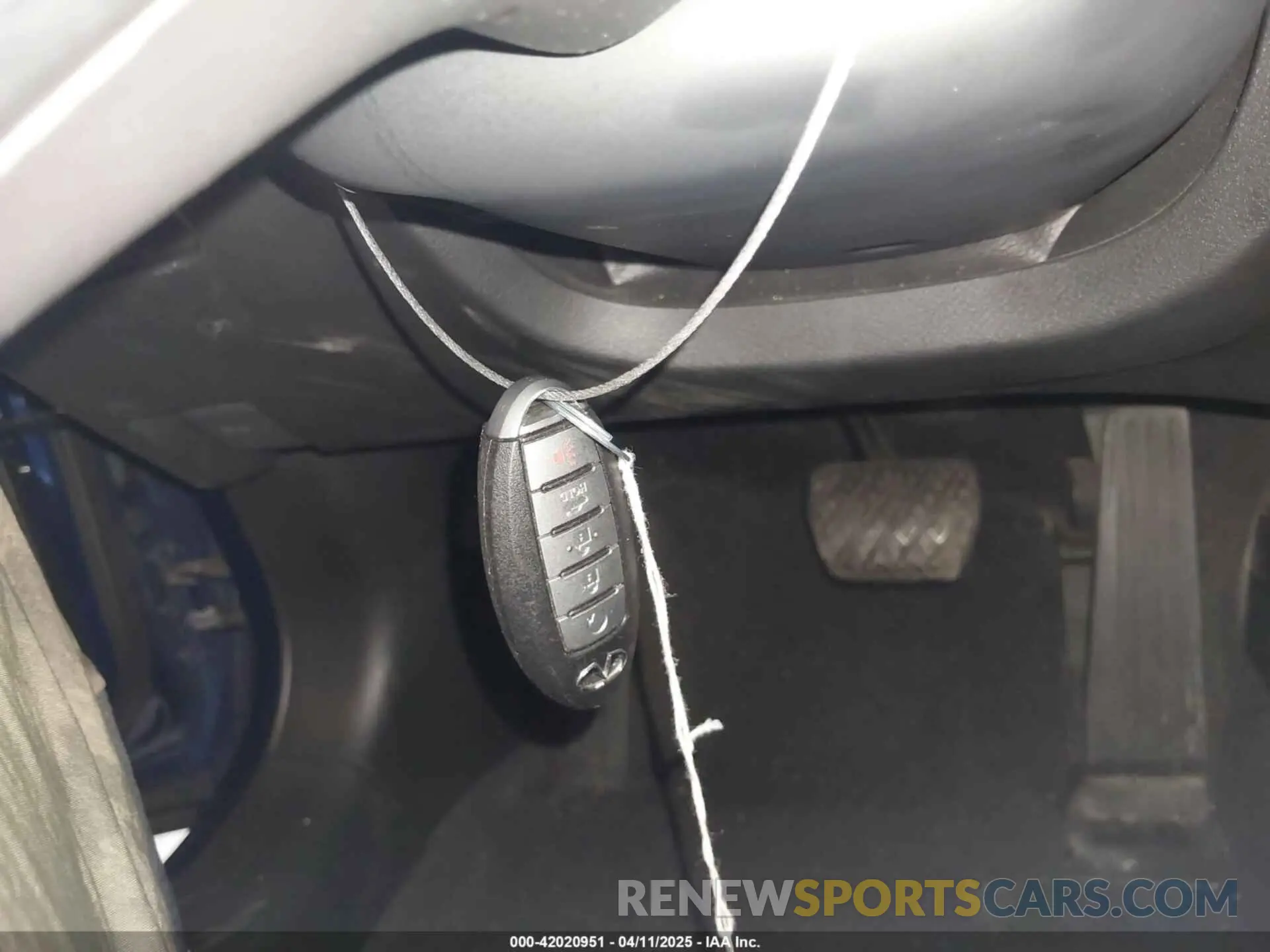 11 fotografías del automóvil dañado JN1EV7AR0KM591152 INFINITI Q50 2019