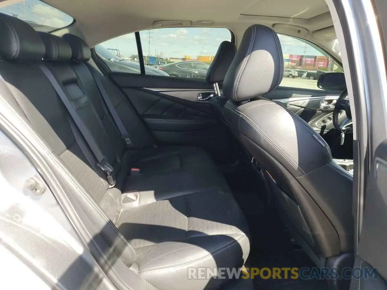 10 fotografías del automóvil dañado JN1EV7AR0KM592477 INFINITI Q50 2019