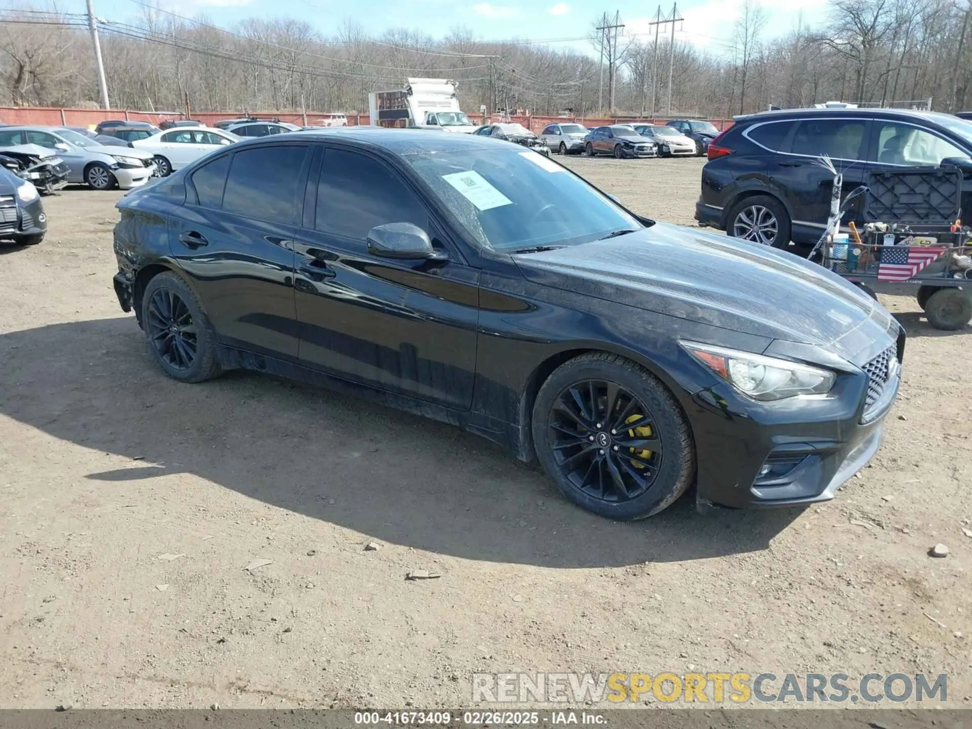 1 fotografías del automóvil dañado JN1EV7AR3KM554628 INFINITI Q50 2019