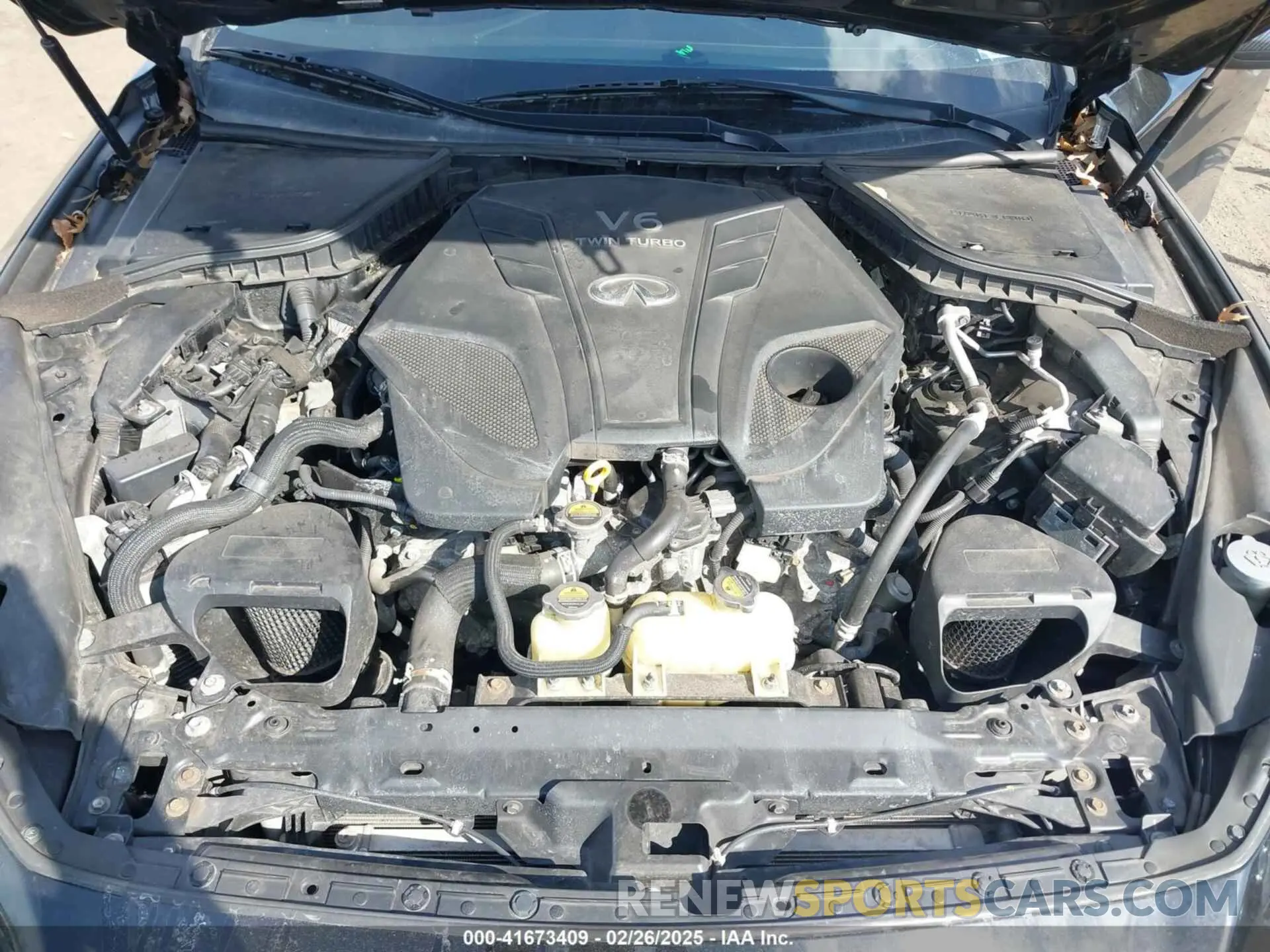 10 fotografías del automóvil dañado JN1EV7AR3KM554628 INFINITI Q50 2019