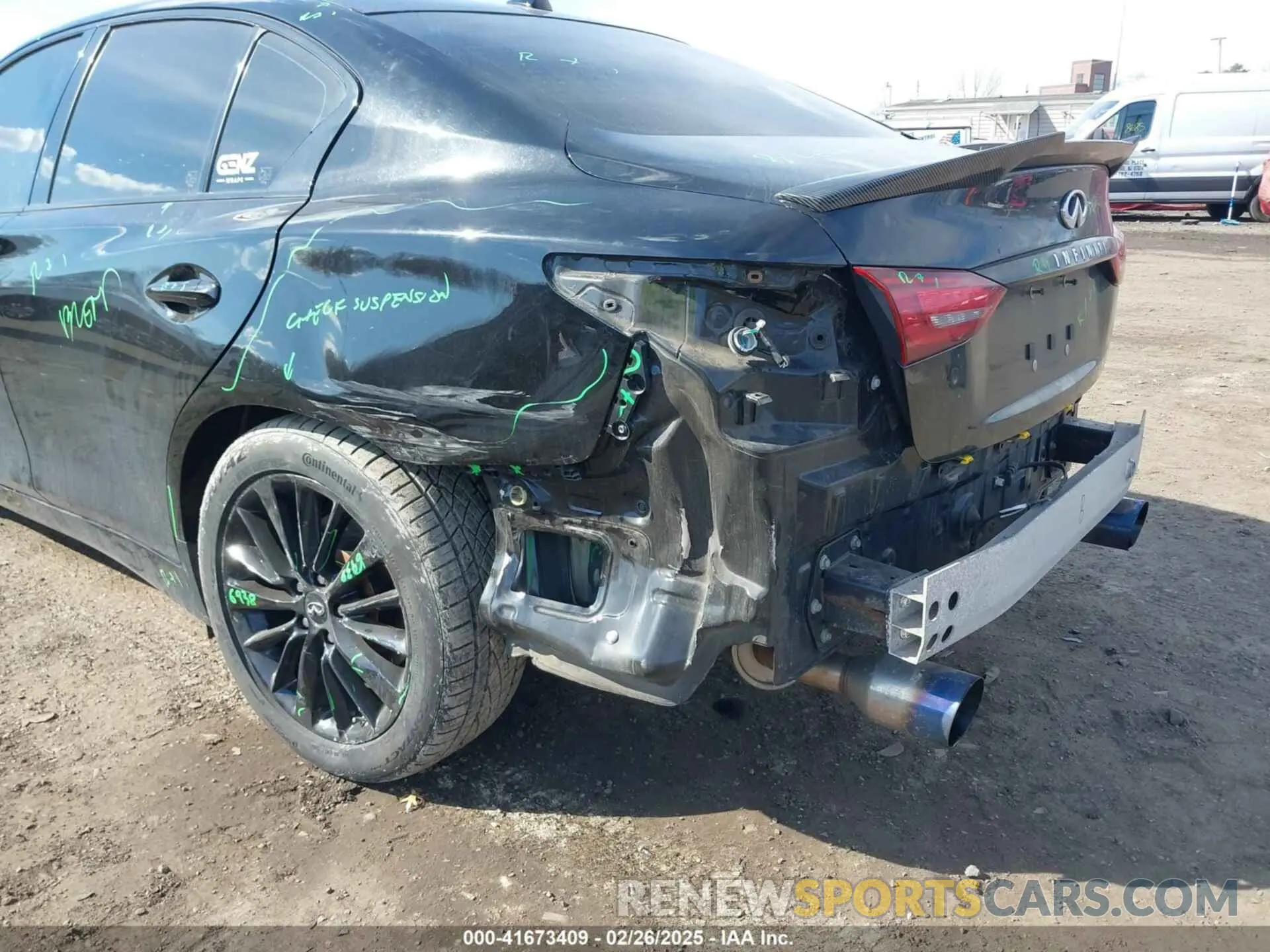 6 fotografías del automóvil dañado JN1EV7AR3KM554628 INFINITI Q50 2019