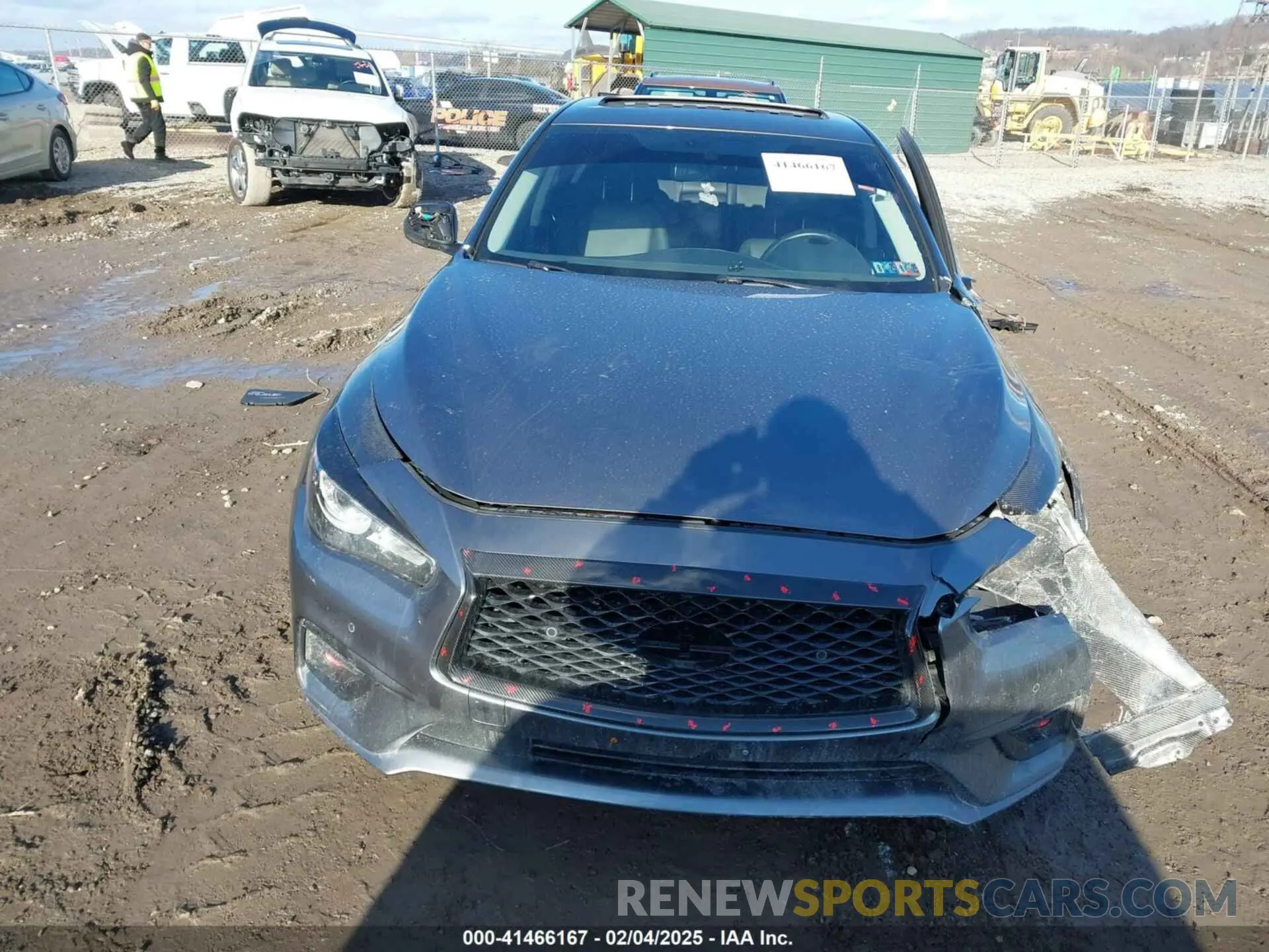 12 fotografías del automóvil dañado JN1EV7AR3KM593011 INFINITI Q50 2019