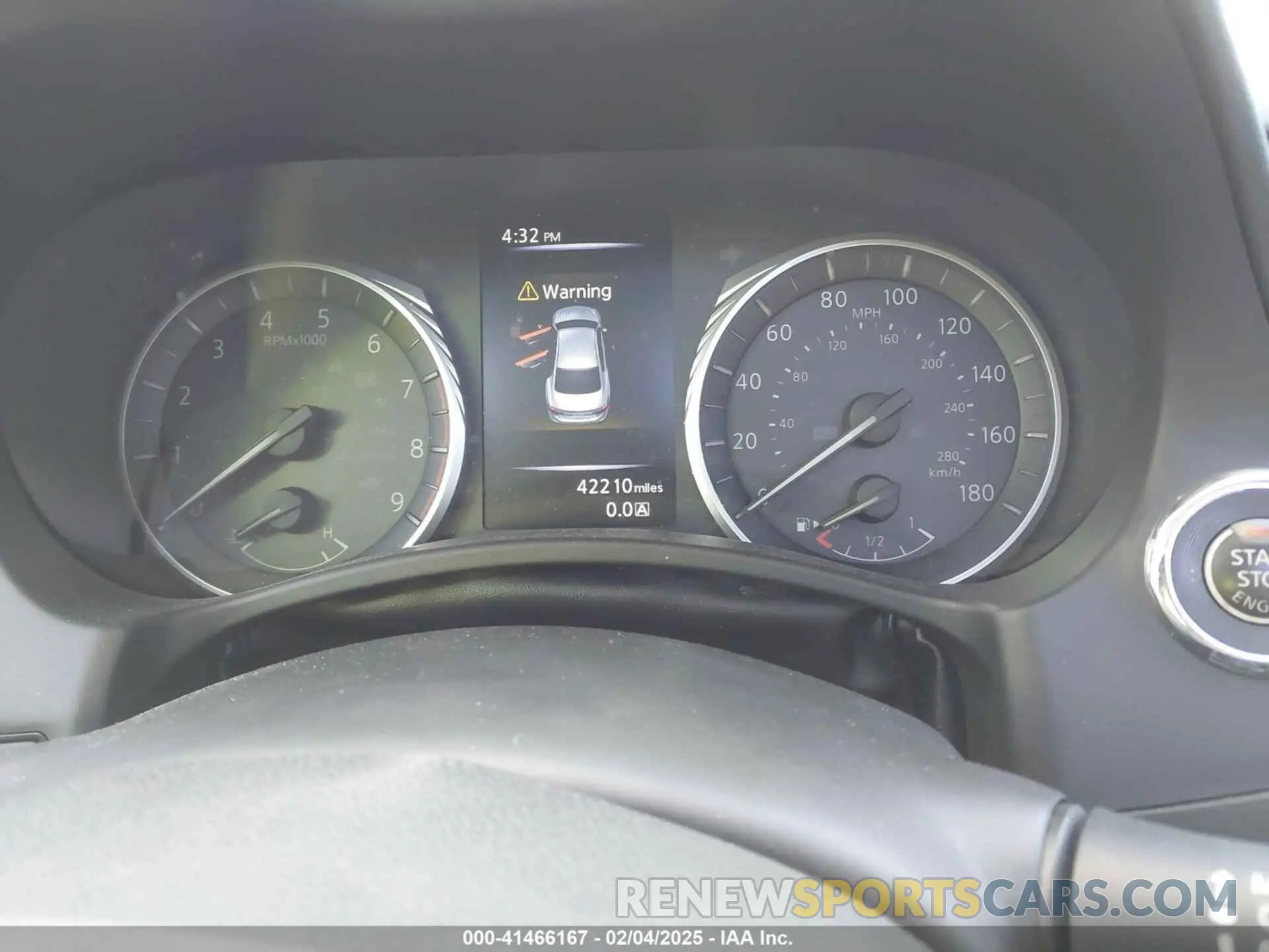 7 fotografías del automóvil dañado JN1EV7AR3KM593011 INFINITI Q50 2019