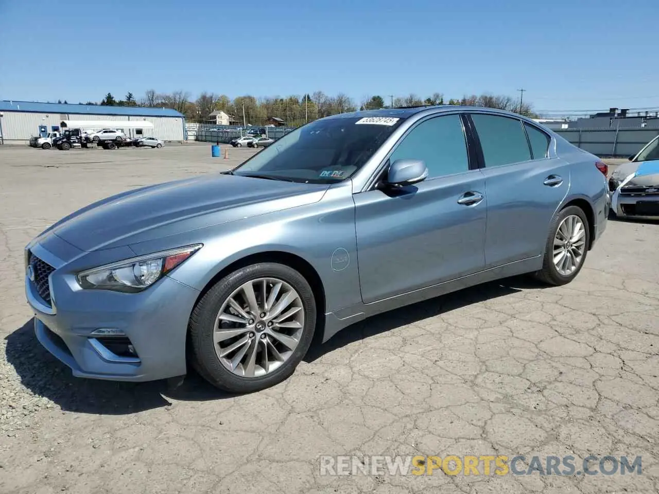 1 fotografías del automóvil dañado JN1EV7AR4KM554346 INFINITI Q50 2019