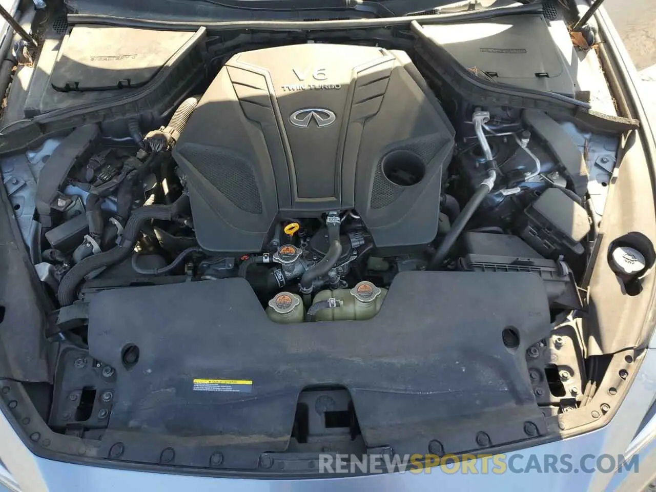 11 fotografías del automóvil dañado JN1EV7AR4KM554346 INFINITI Q50 2019