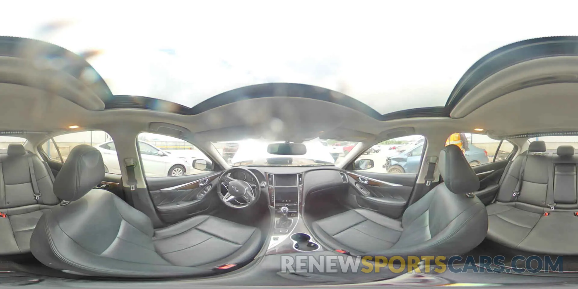 14 fotografías del automóvil dañado JN1EV7AR4KM556873 INFINITI Q50 2019
