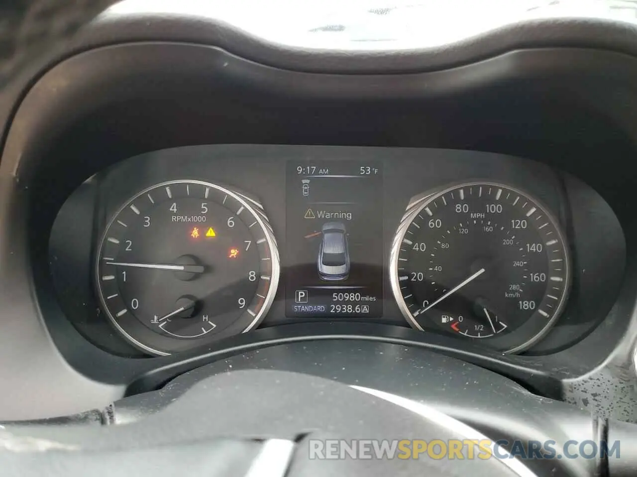 9 fotografías del automóvil dañado JN1EV7AR4KM556873 INFINITI Q50 2019