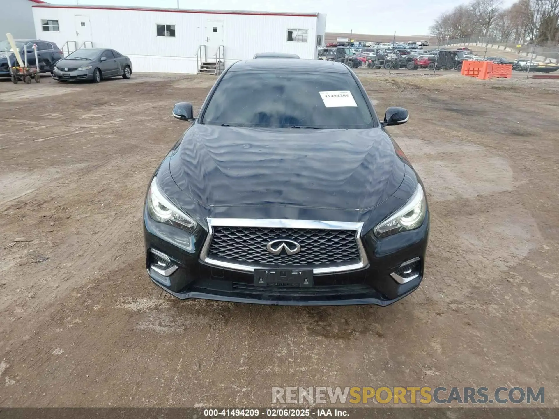 12 fotografías del automóvil dañado JN1EV7AR4KM591283 INFINITI Q50 2019