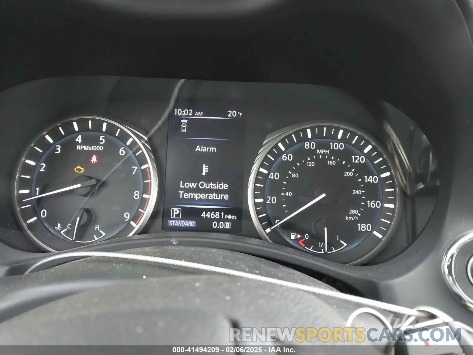 7 fotografías del automóvil dañado JN1EV7AR4KM591283 INFINITI Q50 2019