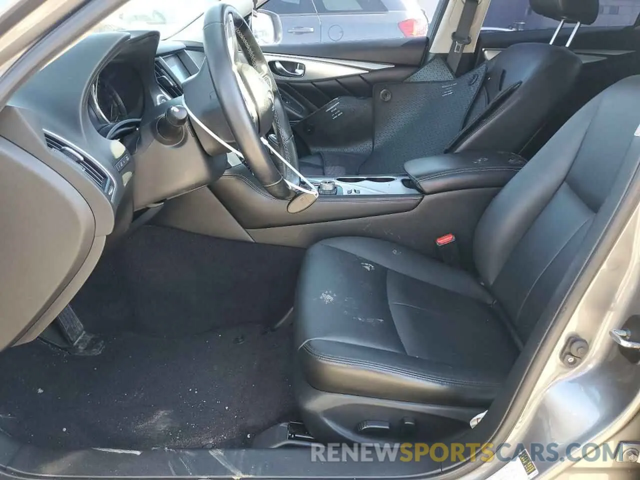 7 fotografías del automóvil dañado JN1EV7AR4KM591722 INFINITI Q50 2019