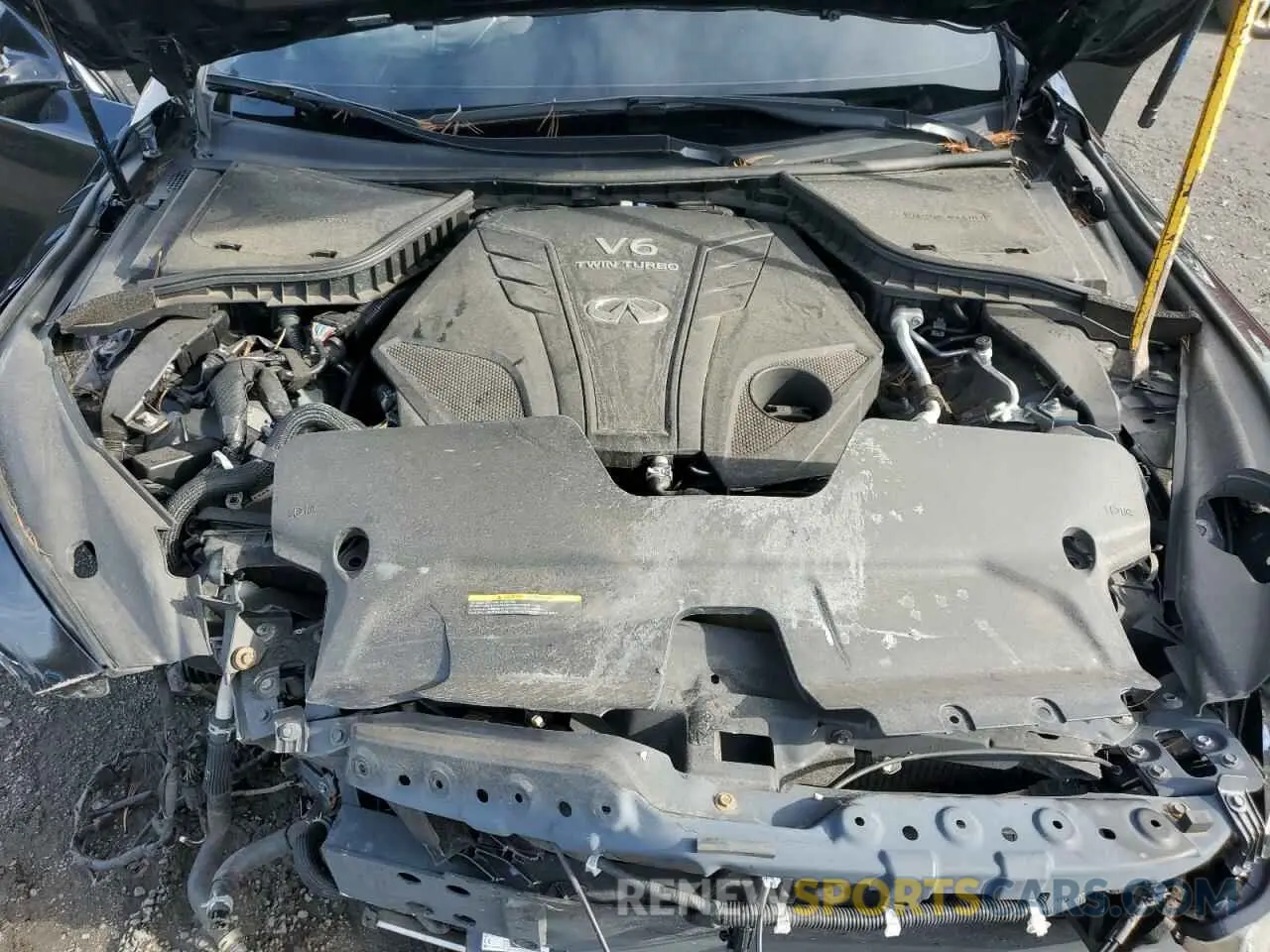 11 fotografías del automóvil dañado JN1EV7AR4KM592160 INFINITI Q50 2019
