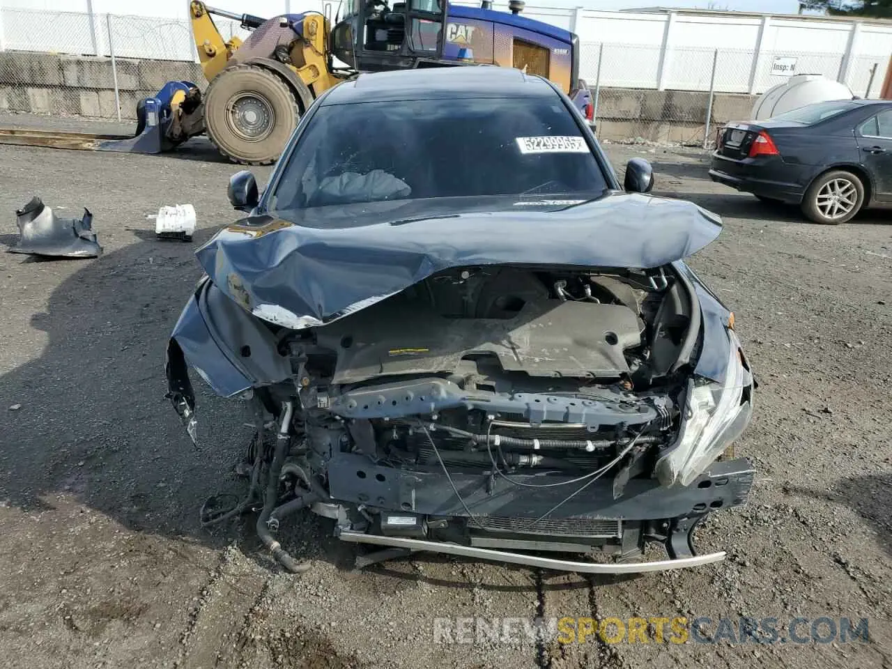 5 fotografías del automóvil dañado JN1EV7AR4KM592160 INFINITI Q50 2019