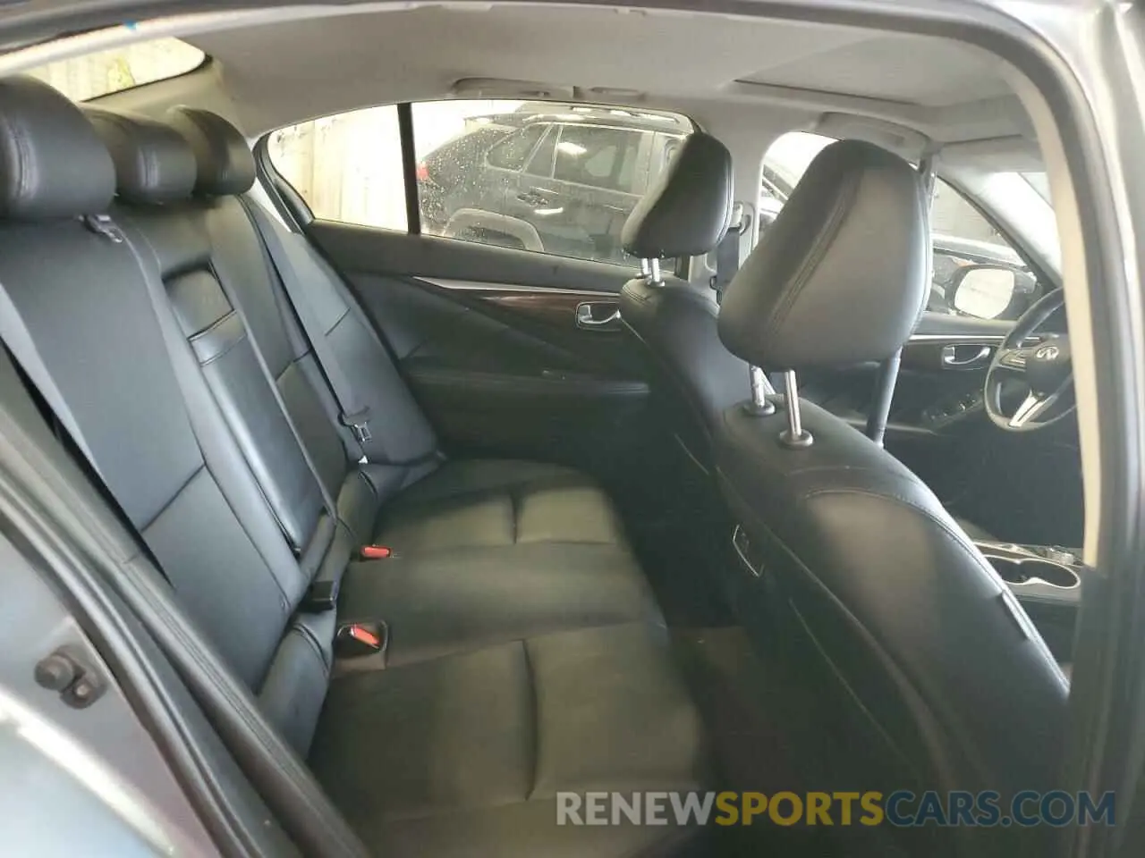 10 fotografías del automóvil dañado JN1EV7AR5KM553643 INFINITI Q50 2019