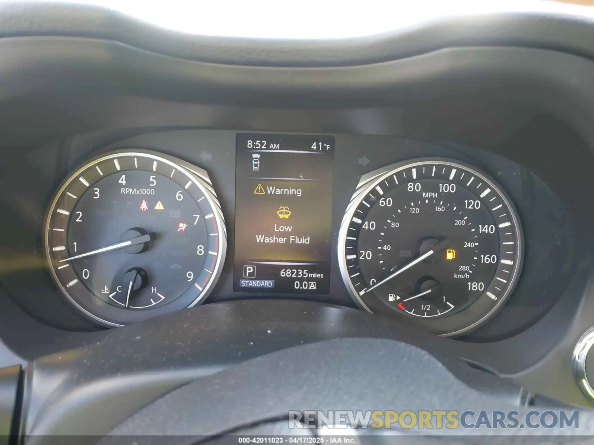 15 fotografías del automóvil dañado JN1EV7AR5KM594323 INFINITI Q50 2019