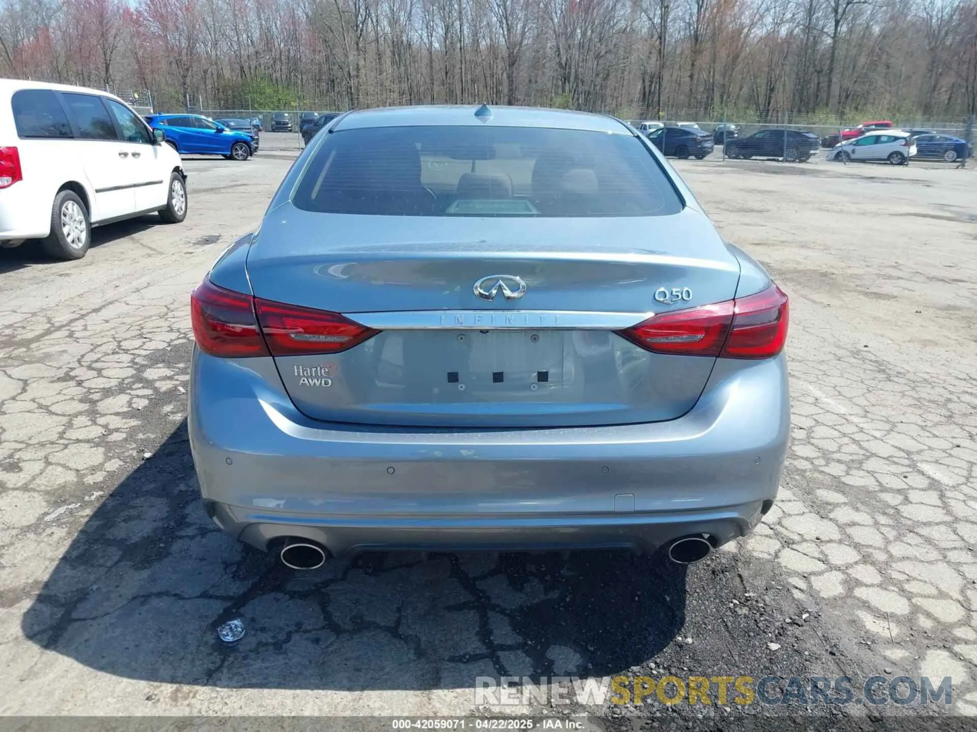16 fotografías del automóvil dañado JN1EV7AR6KM550475 INFINITI Q50 2019