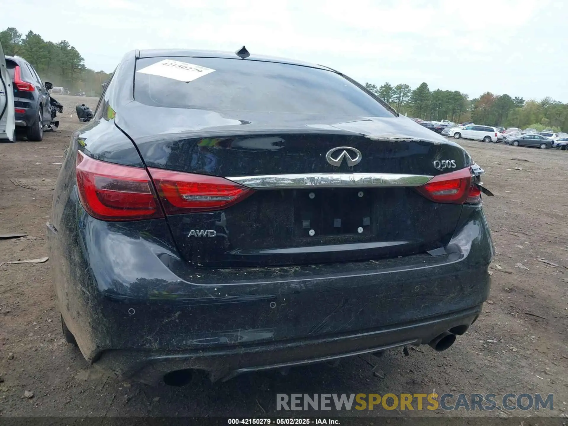 17 fotografías del automóvil dañado JN1EV7AR6KM555210 INFINITI Q50 2019