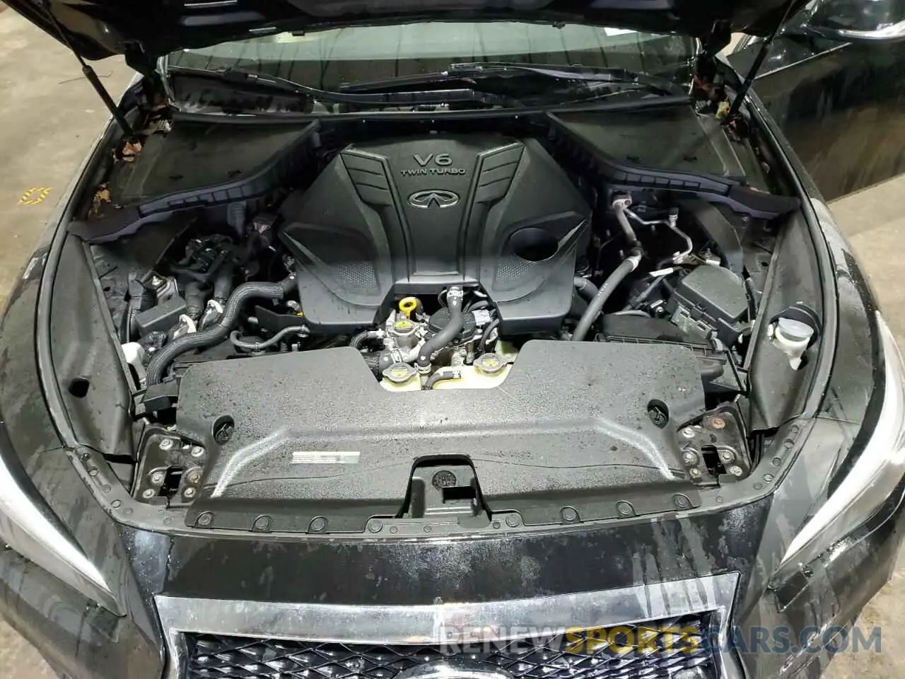 11 fotografías del automóvil dañado JN1EV7AR6KM556566 INFINITI Q50 2019