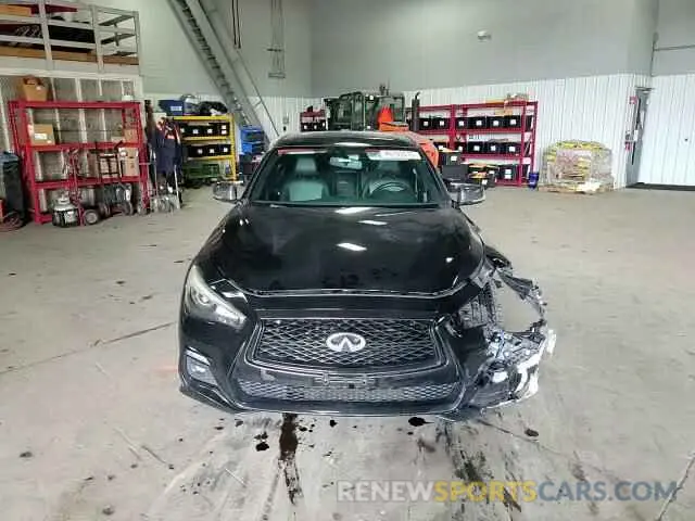 10 fotografías del automóvil dañado JN1EV7AR6KM557944 INFINITI Q50 2019
