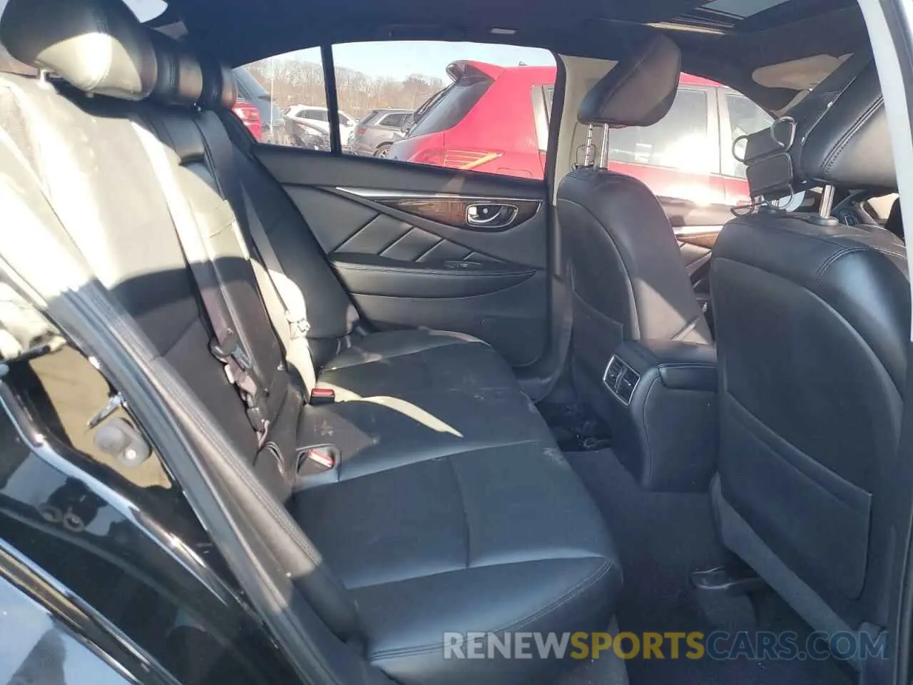 10 fotografías del automóvil dañado JN1EV7AR7KM552011 INFINITI Q50 2019