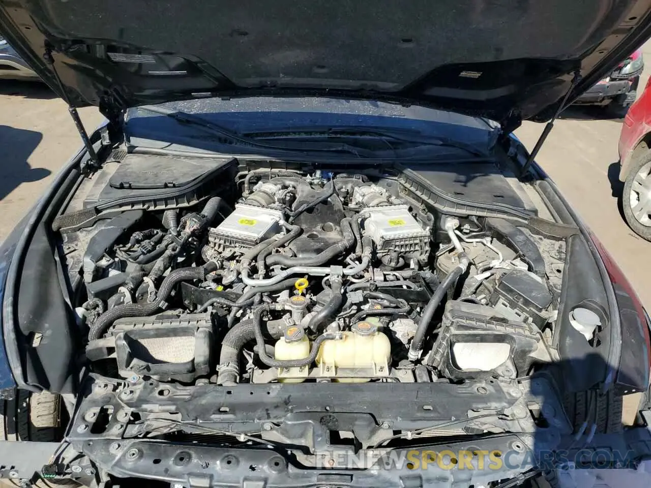 11 fotografías del automóvil dañado JN1EV7AR7KM552011 INFINITI Q50 2019