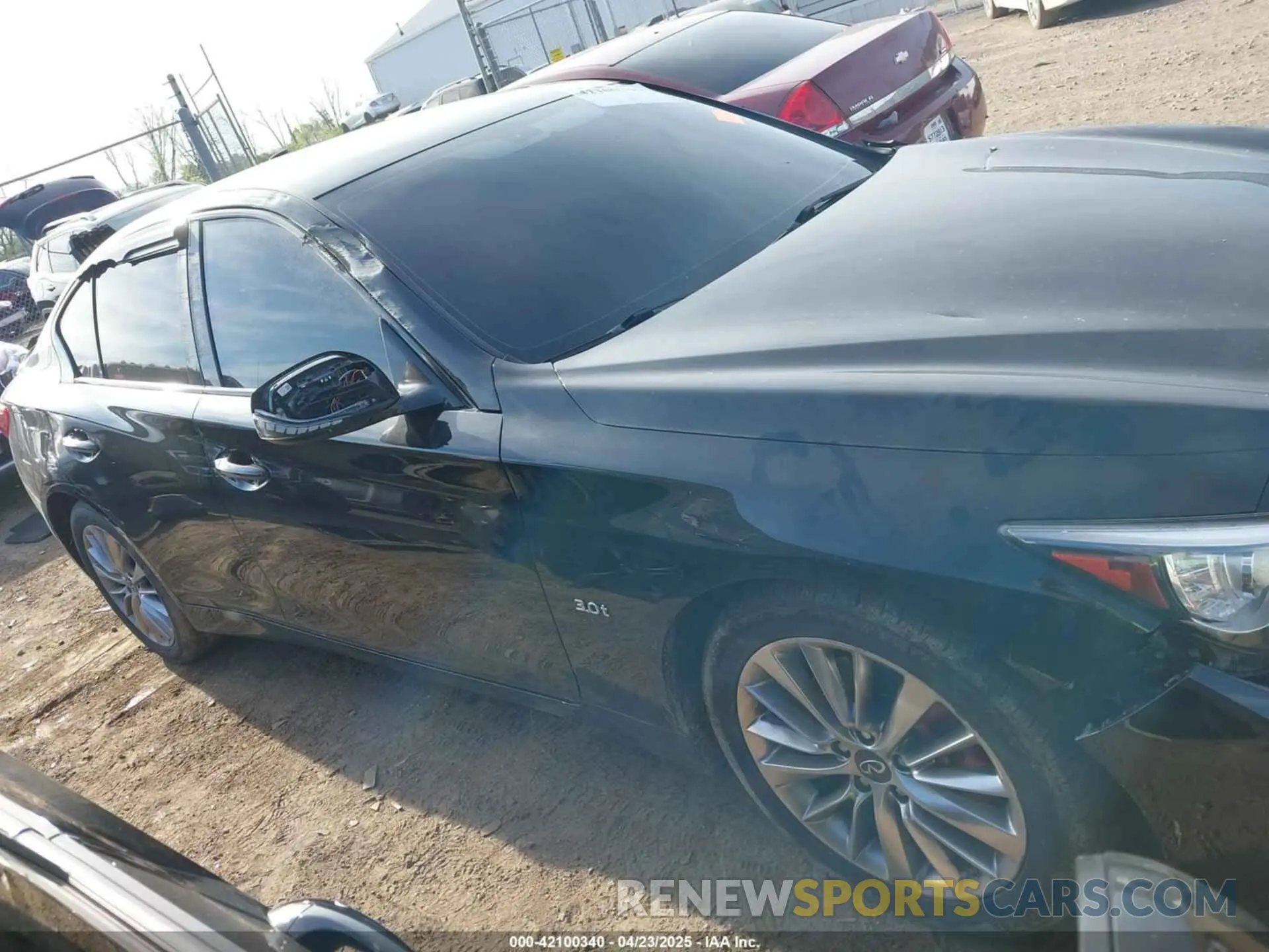 13 fotografías del automóvil dañado JN1EV7AR8KM590539 INFINITI Q50 2019