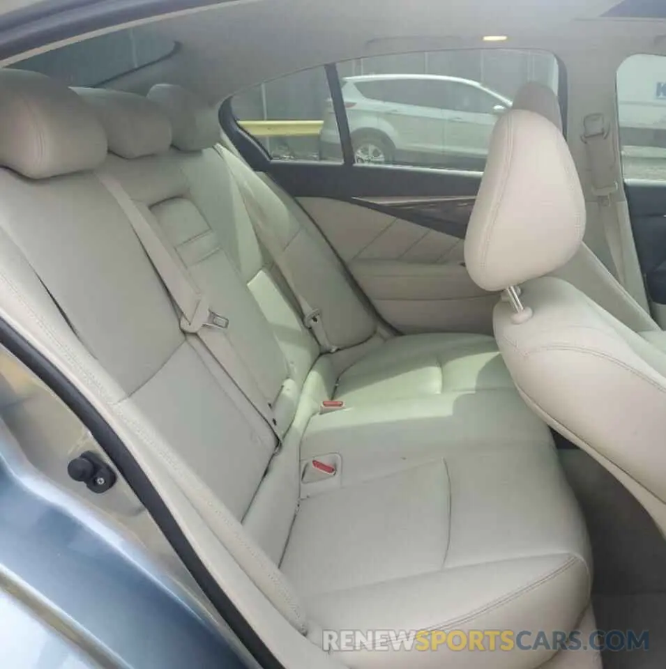 10 fotografías del automóvil dañado JN1EV7AR9KM553774 INFINITI Q50 2019