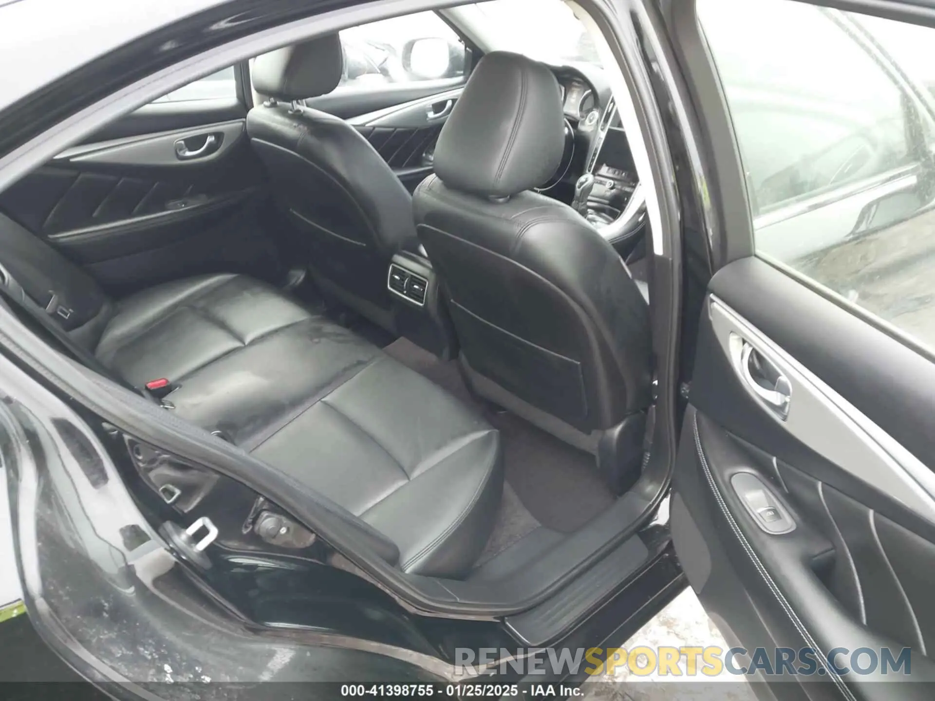8 fotografías del automóvil dañado JN1EV7AR9KM593207 INFINITI Q50 2019