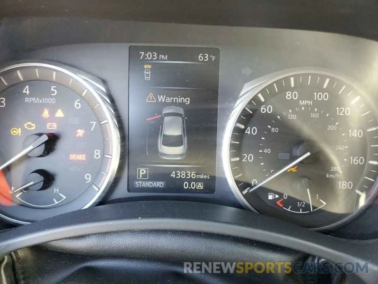 9 fotografías del automóvil dañado JN1EV7ARXKM555808 INFINITI Q50 2019