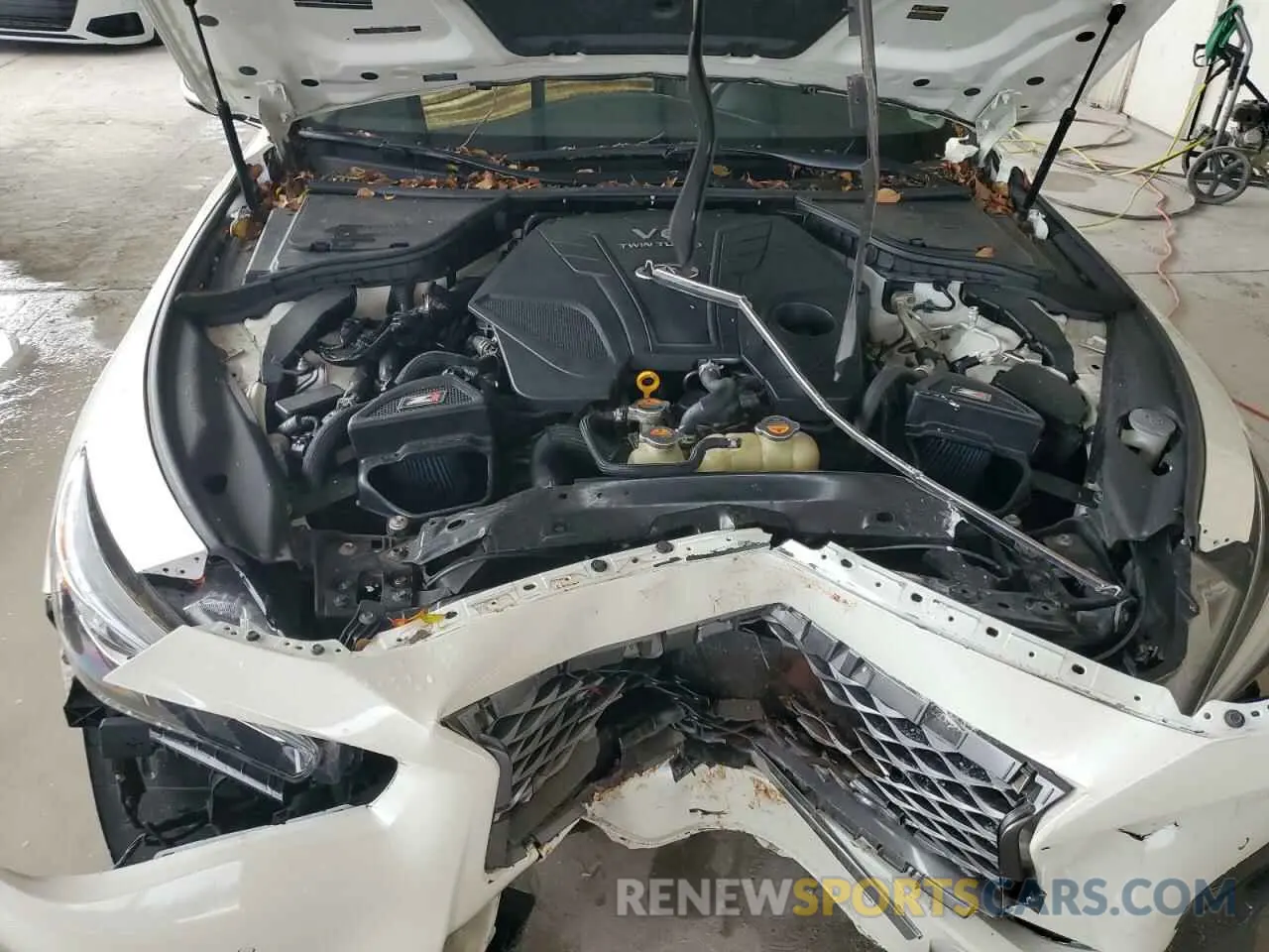 11 fotografías del automóvil dañado JN1EV7ARXKM594155 INFINITI Q50 2019