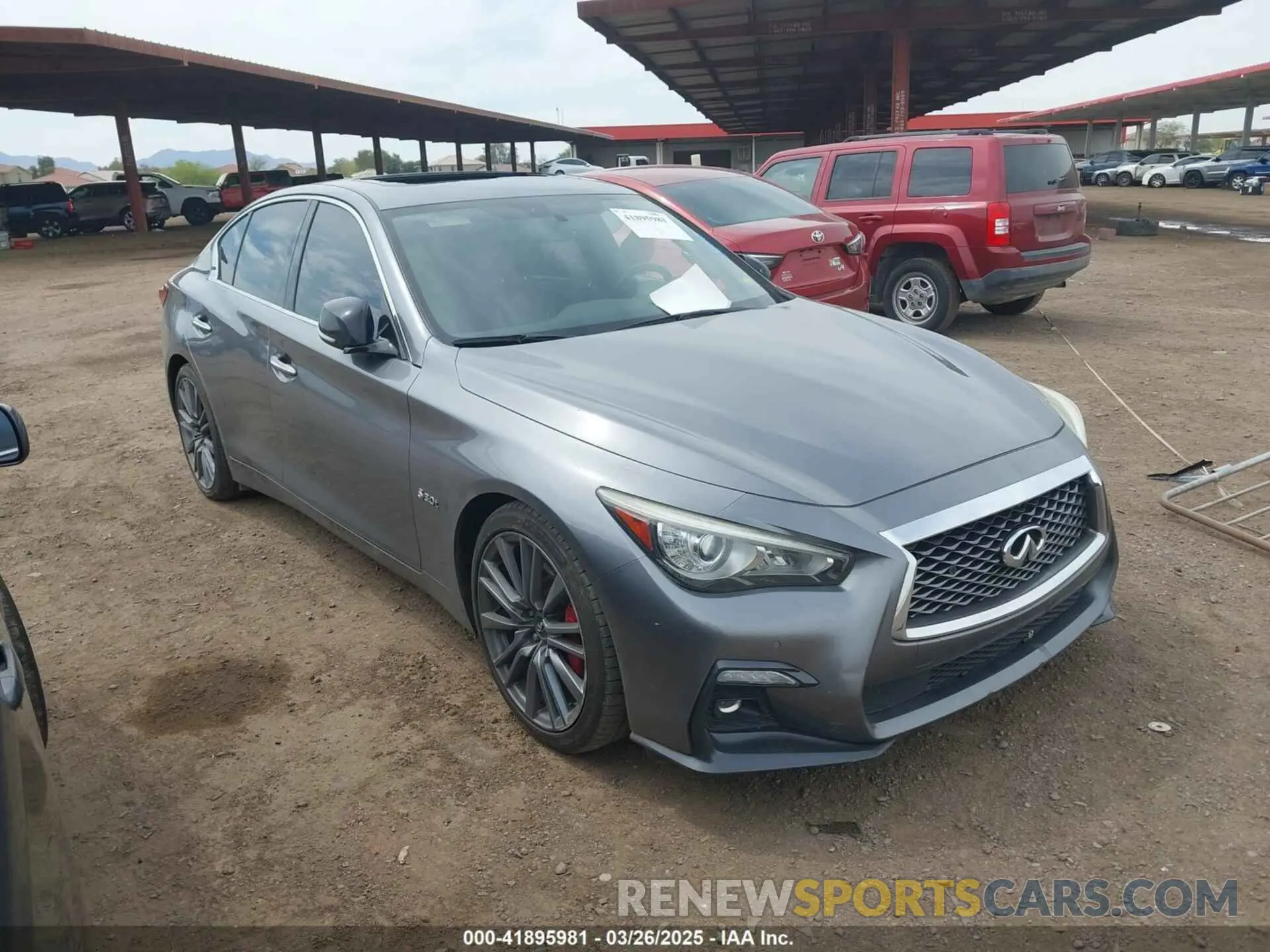 1 fotografías del automóvil dañado JN1FV7AP0KM760153 INFINITI Q50 2019