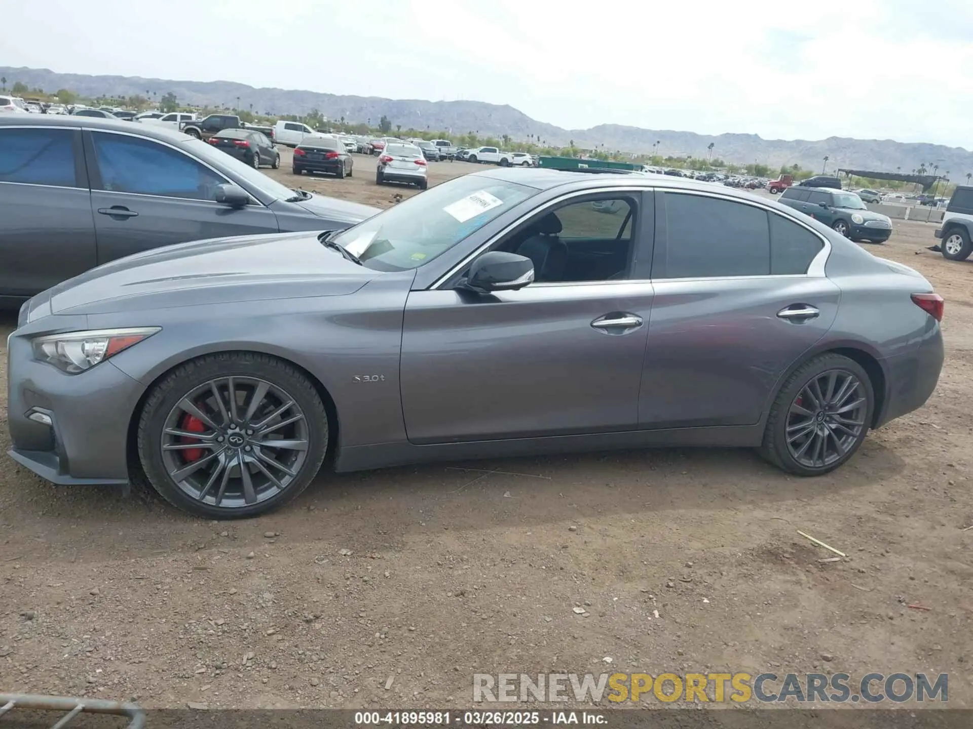 14 fotografías del automóvil dañado JN1FV7AP0KM760153 INFINITI Q50 2019