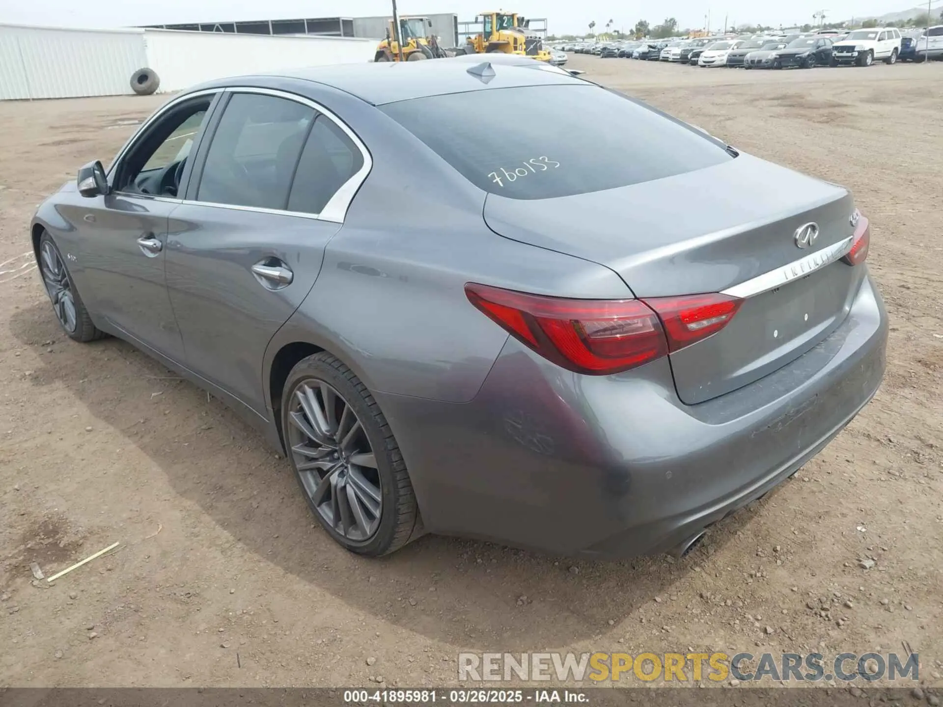 3 fotografías del automóvil dañado JN1FV7AP0KM760153 INFINITI Q50 2019