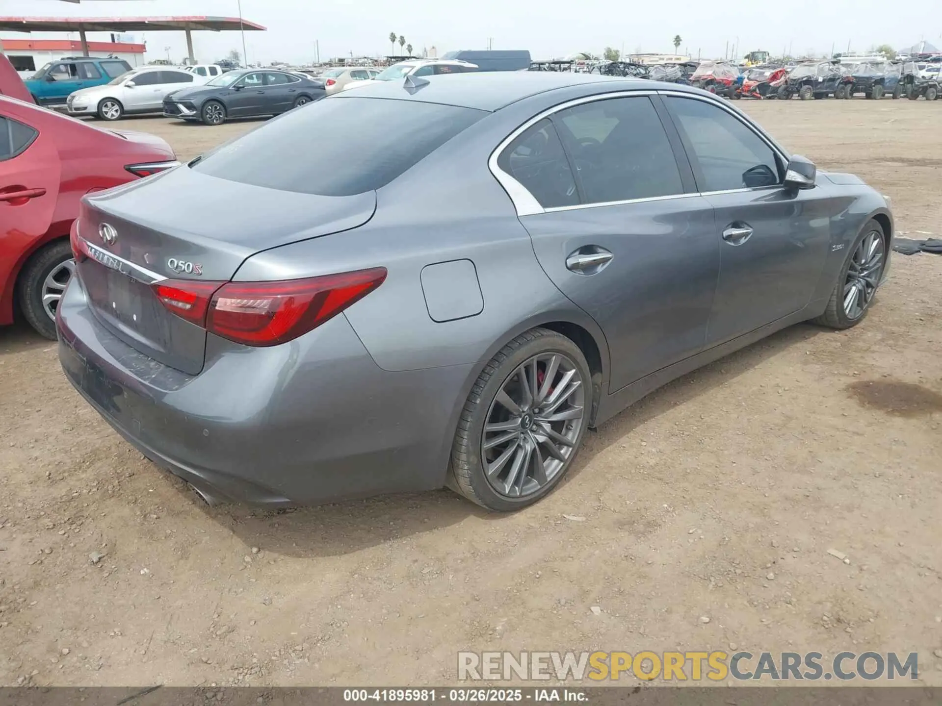 4 fotografías del automóvil dañado JN1FV7AP0KM760153 INFINITI Q50 2019