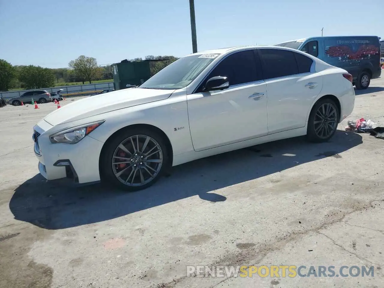 1 fotografías del automóvil dañado JN1FV7AP0KM780001 INFINITI Q50 2019
