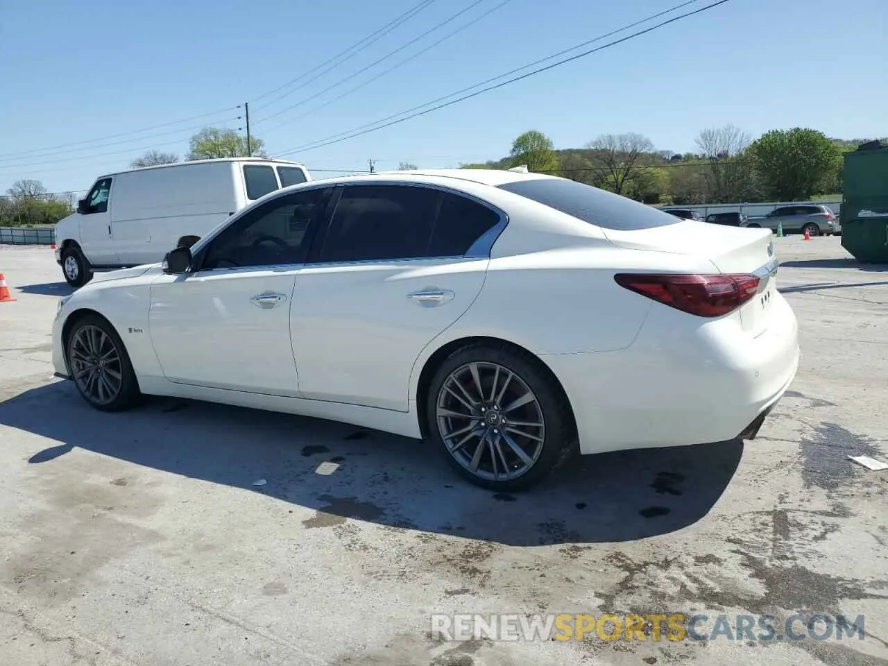 2 fotografías del automóvil dañado JN1FV7AP0KM780001 INFINITI Q50 2019