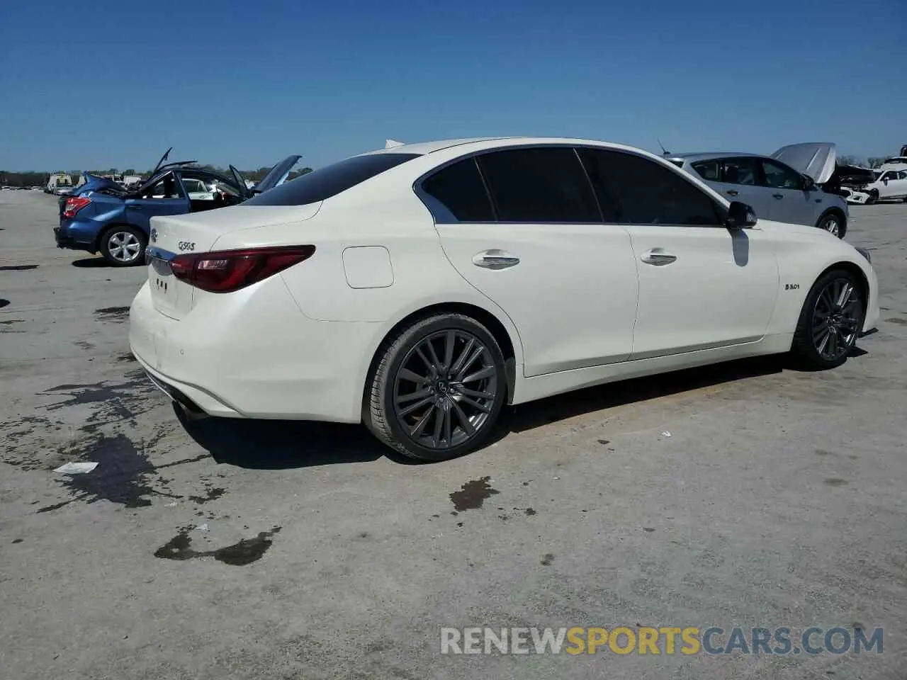 3 fotografías del automóvil dañado JN1FV7AP0KM780001 INFINITI Q50 2019