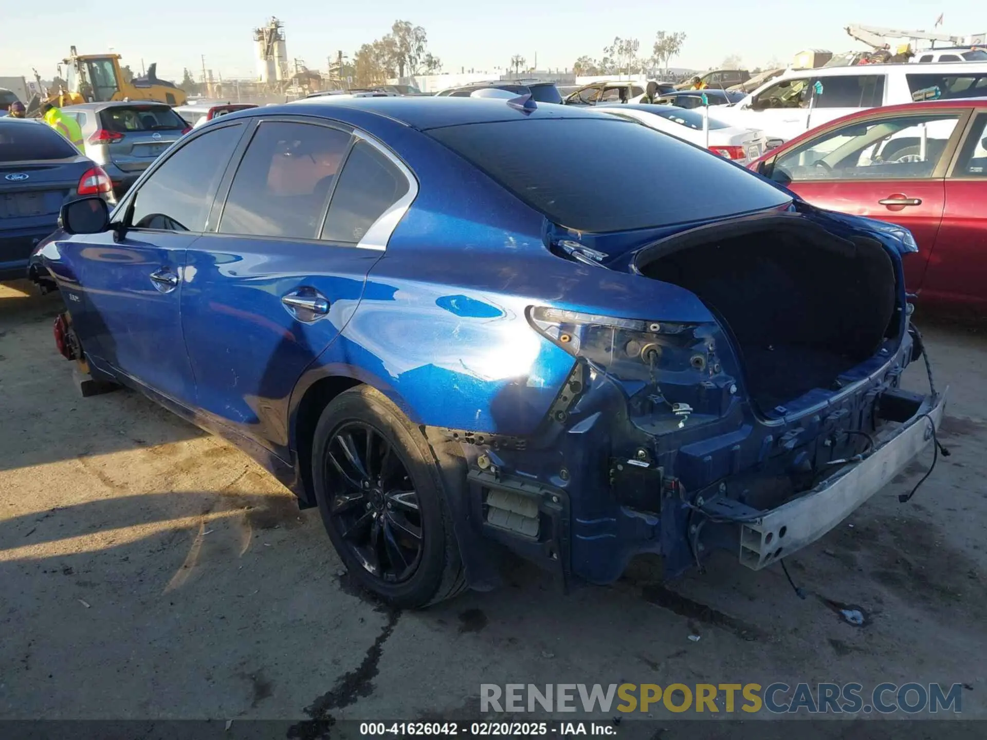 3 fotografías del automóvil dañado JN1FV7AP4KM760186 INFINITI Q50 2019