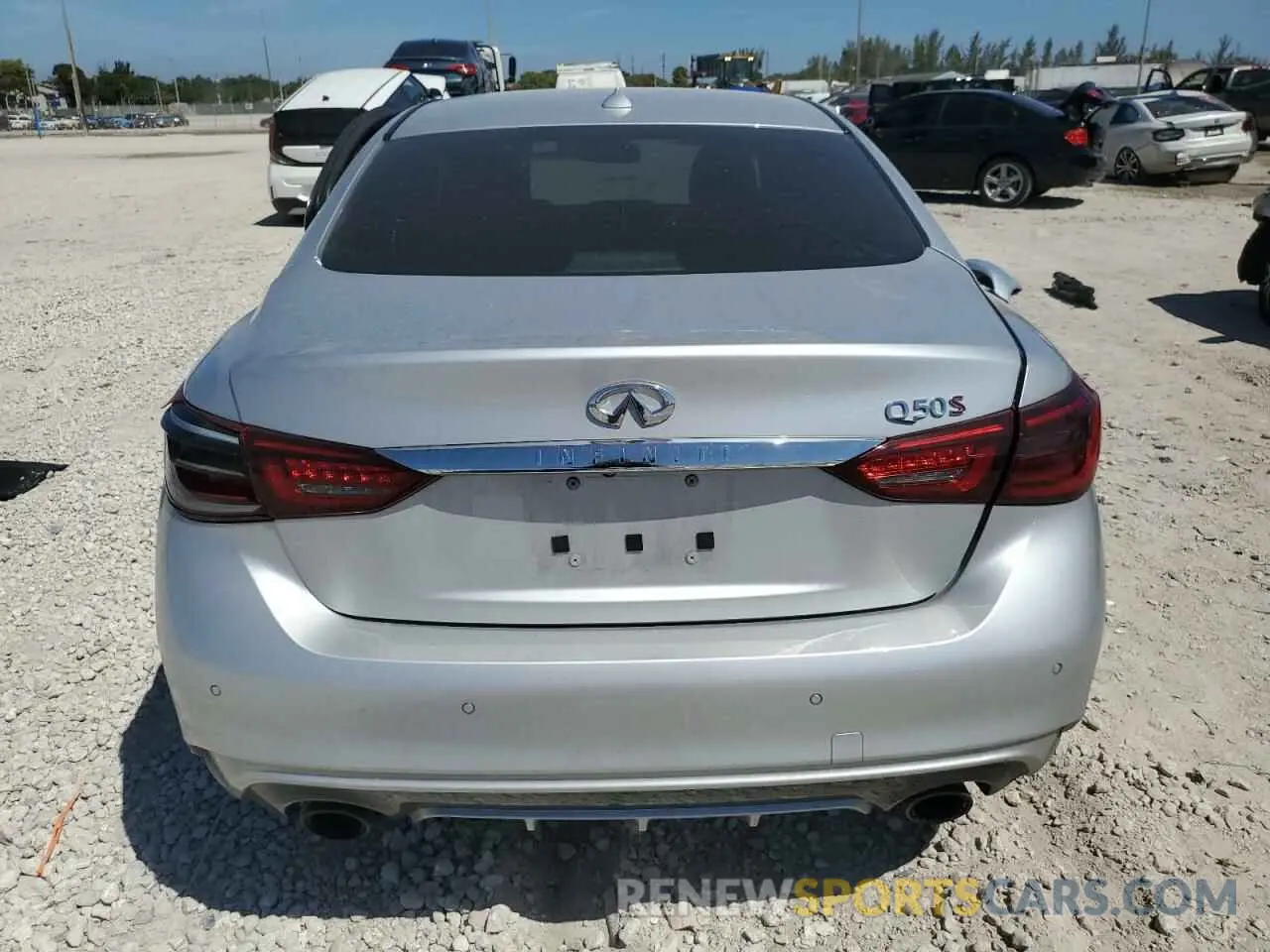 6 fotografías del automóvil dañado JN1FV7AP5KM760097 INFINITI Q50 2019