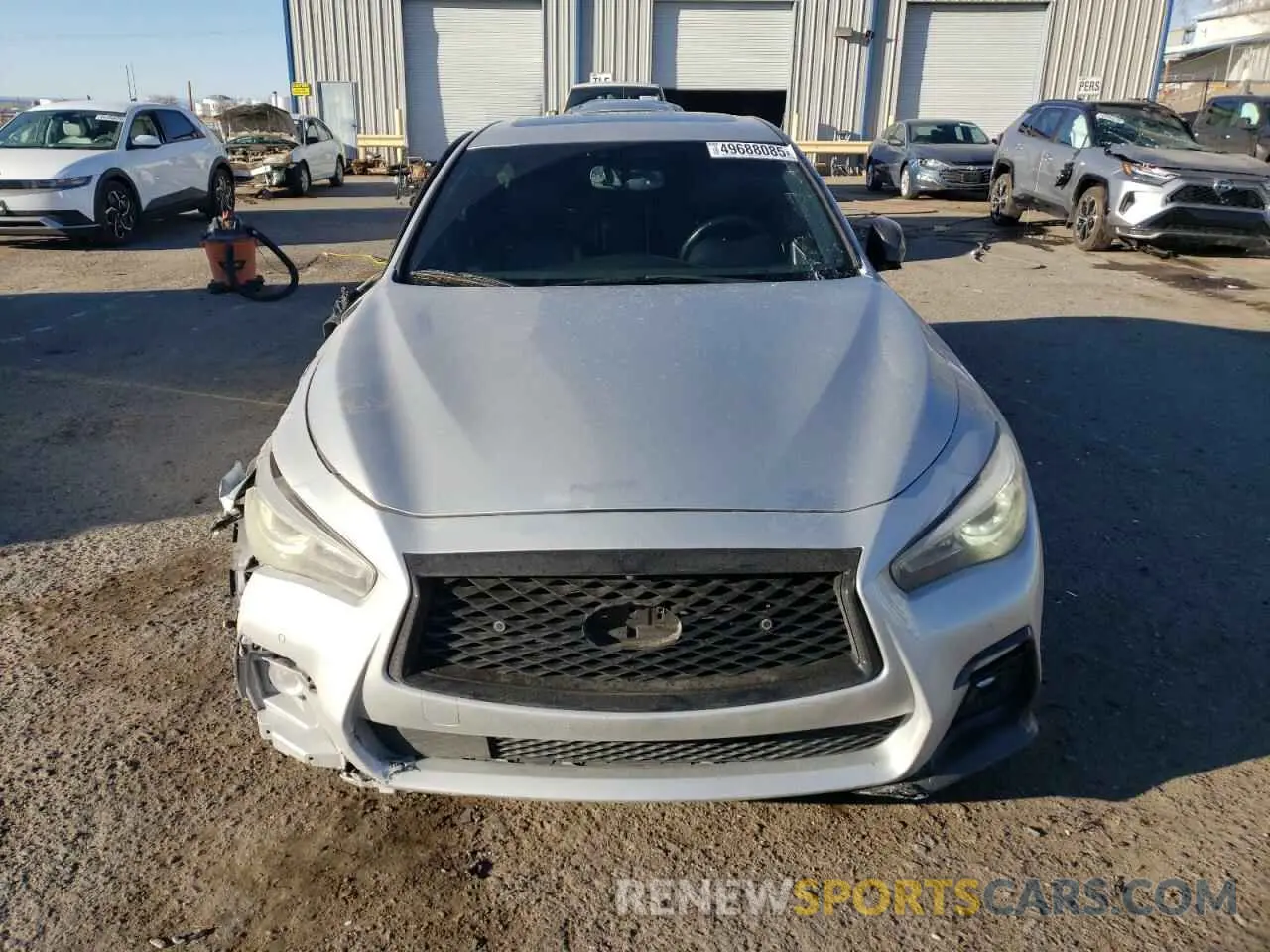 5 fotografías del automóvil dañado JN1FV7AP6KM761064 INFINITI Q50 2019