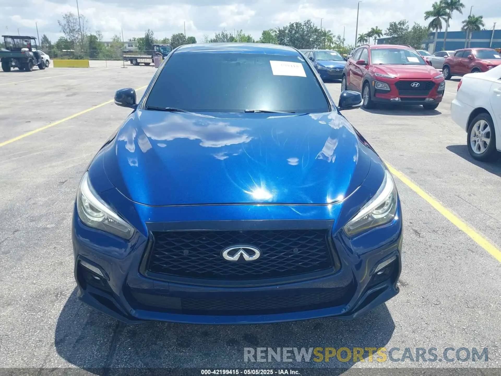 12 fotografías del automóvil dañado JN1FV7AP7KM760070 INFINITI Q50 2019