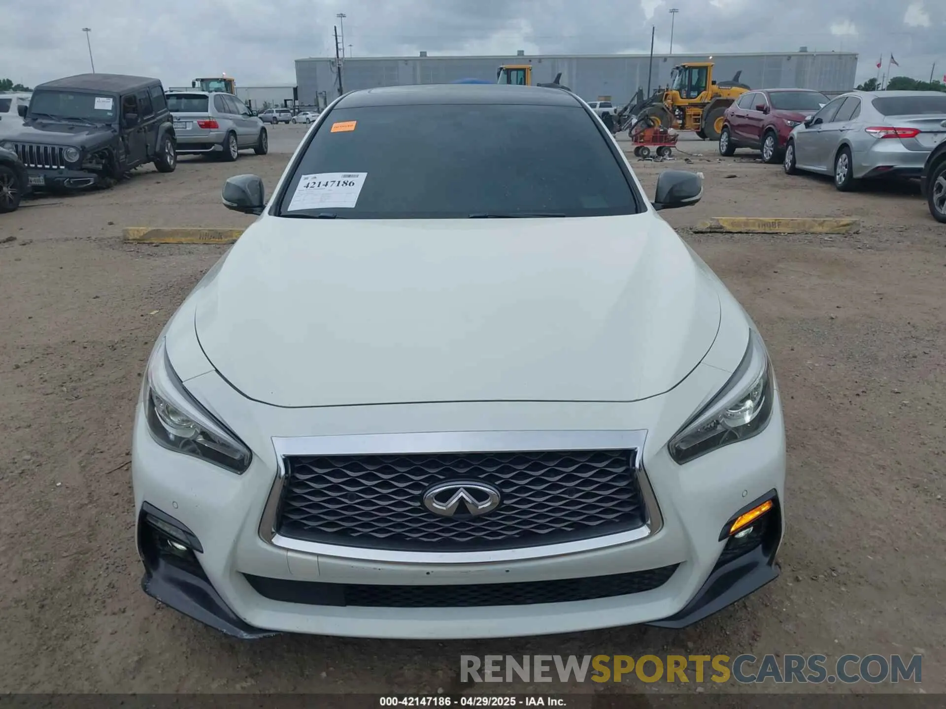 12 fotografías del automóvil dañado JN1FV7AP8KM760644 INFINITI Q50 2019