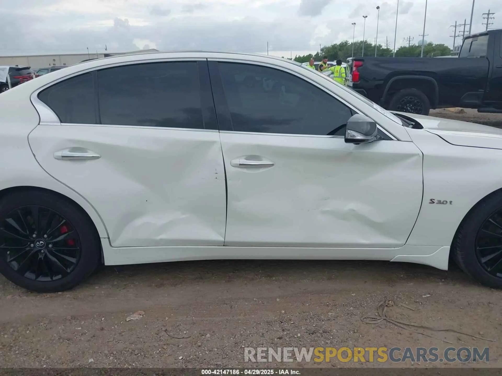 6 fotografías del automóvil dañado JN1FV7AP8KM760644 INFINITI Q50 2019