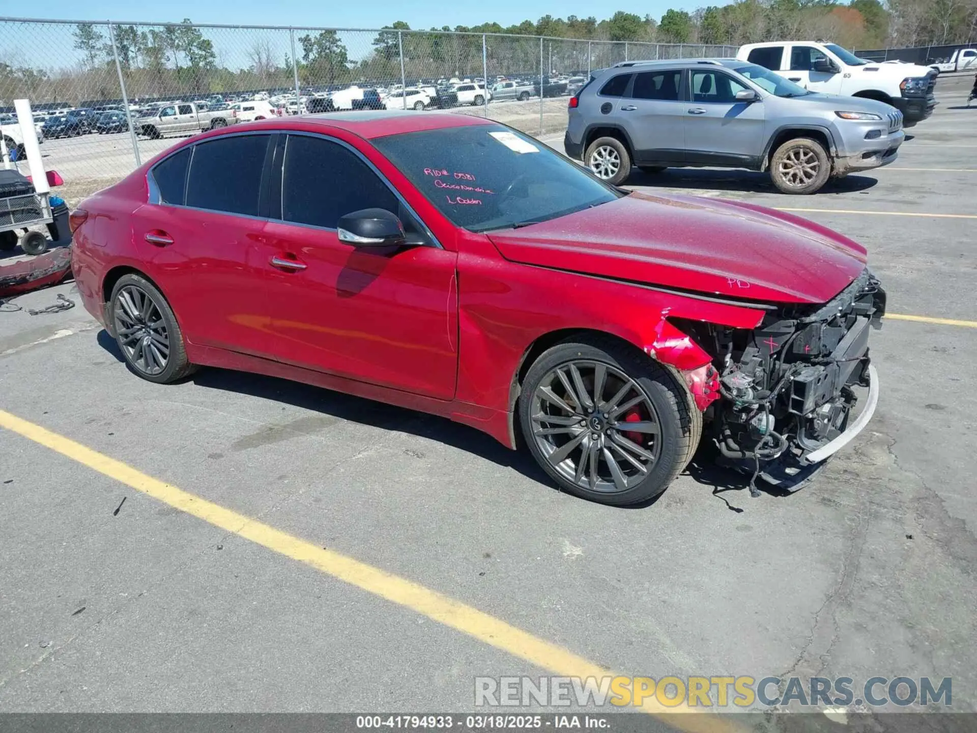 1 fotografías del automóvil dañado JN1FV7AP8KM760885 INFINITI Q50 2019