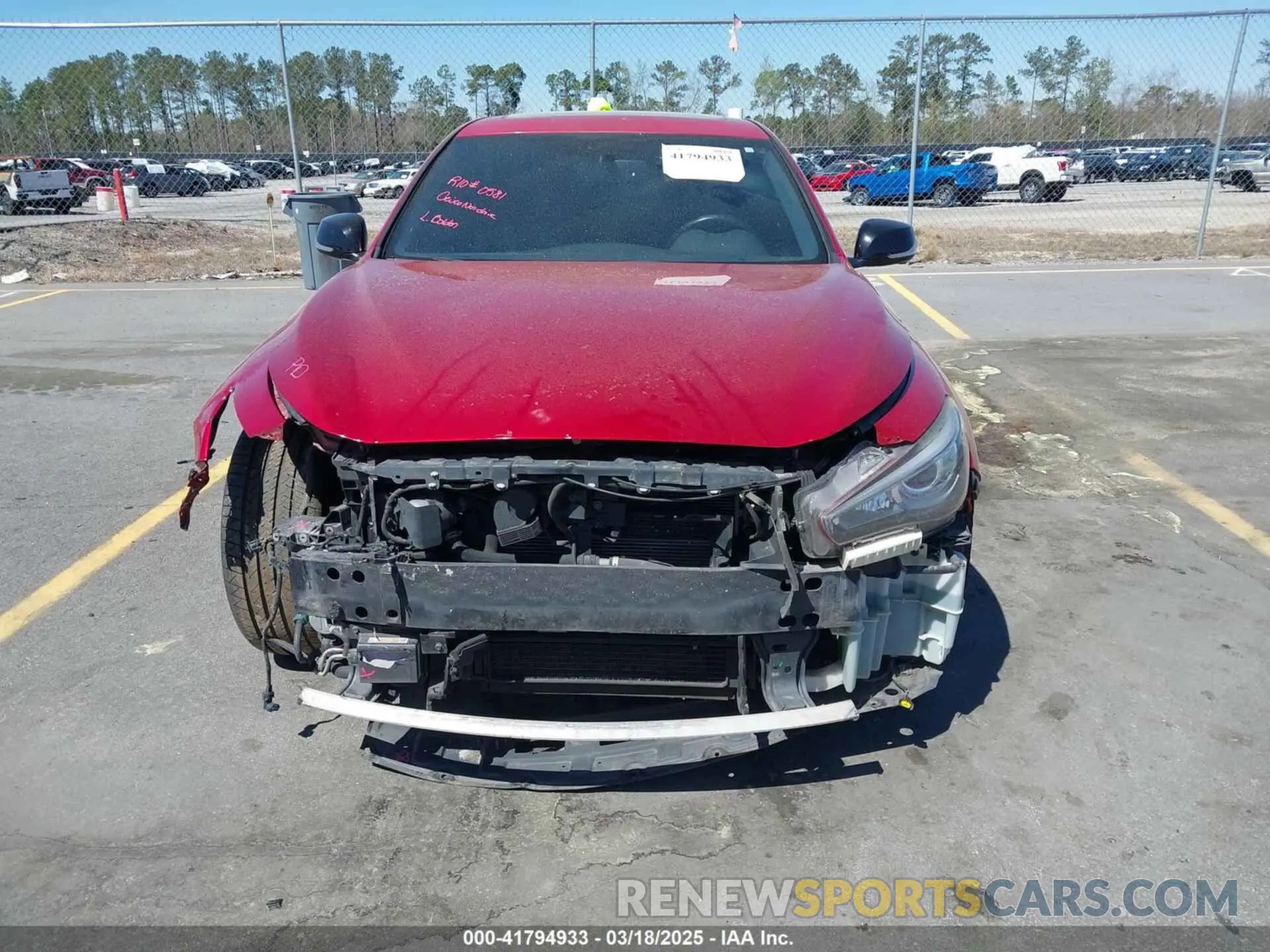 12 fotografías del automóvil dañado JN1FV7AP8KM760885 INFINITI Q50 2019