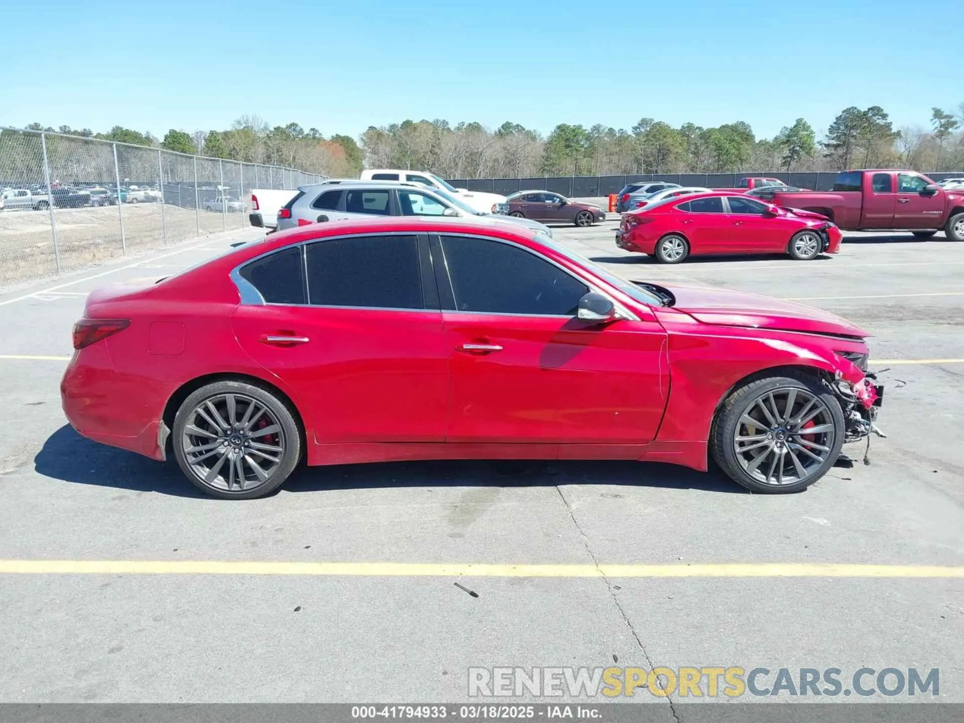 13 fotografías del automóvil dañado JN1FV7AP8KM760885 INFINITI Q50 2019