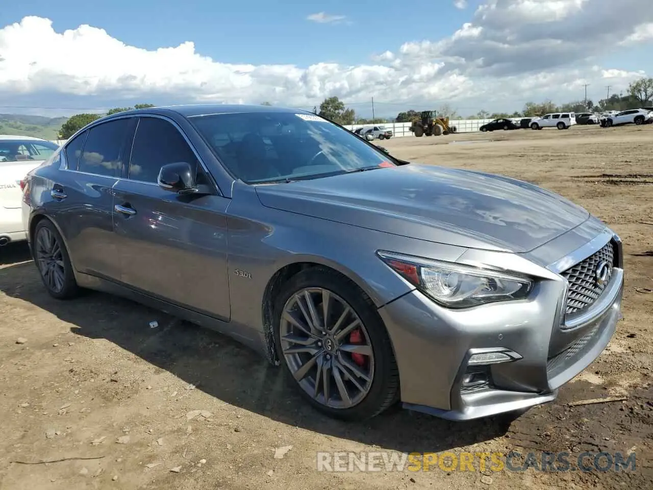 4 fotografías del automóvil dañado JN1FV7AP9KM760944 INFINITI Q50 2019